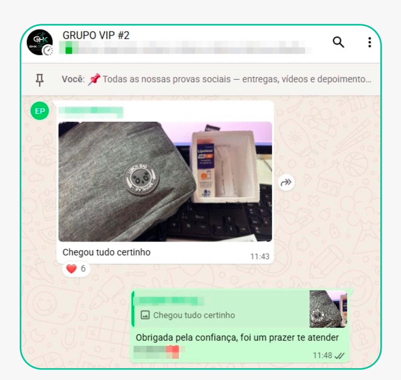 Depoimento de cliente 8