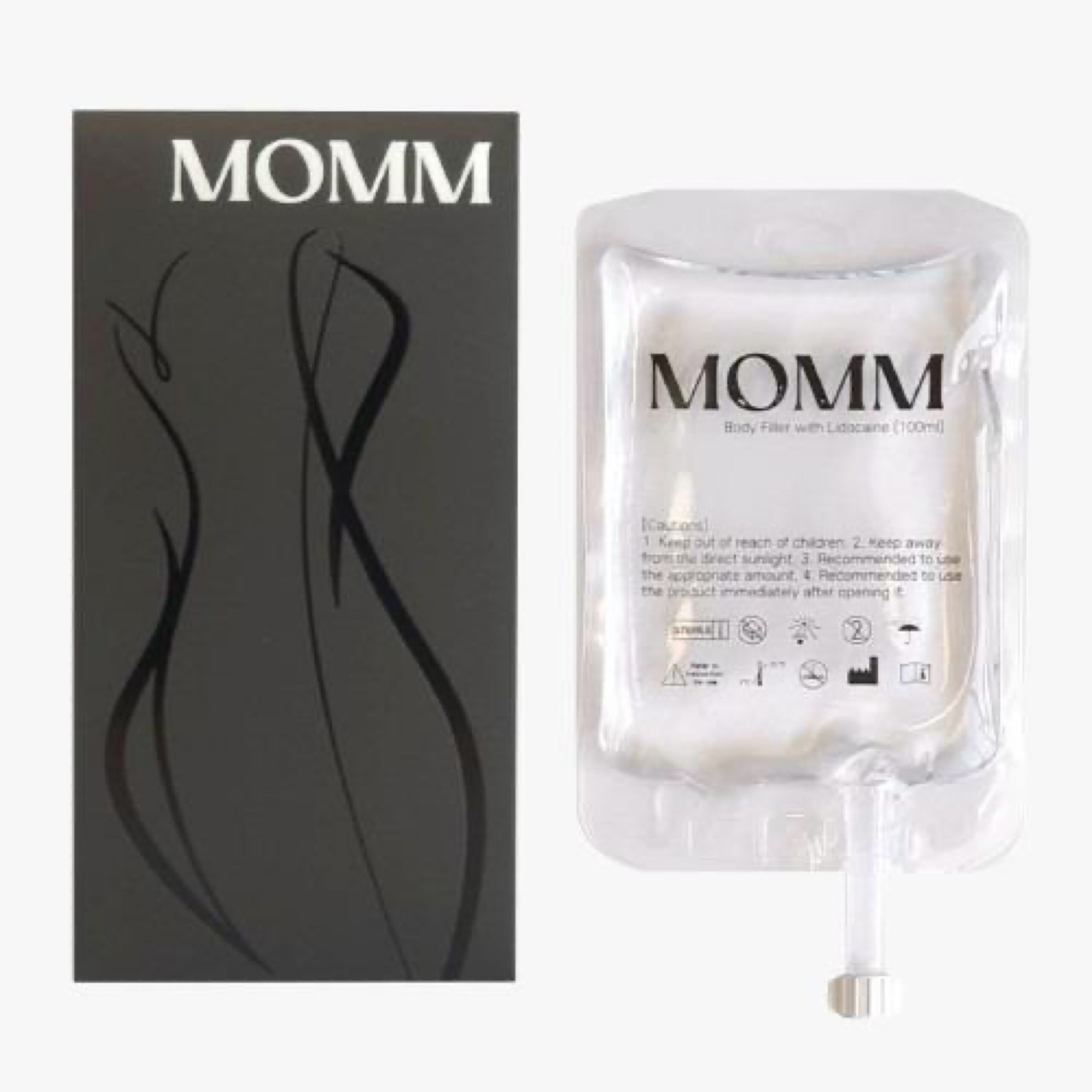 MOMM Body Filler 100ml — Preenchedor Corporal Profissional com Lidocaína