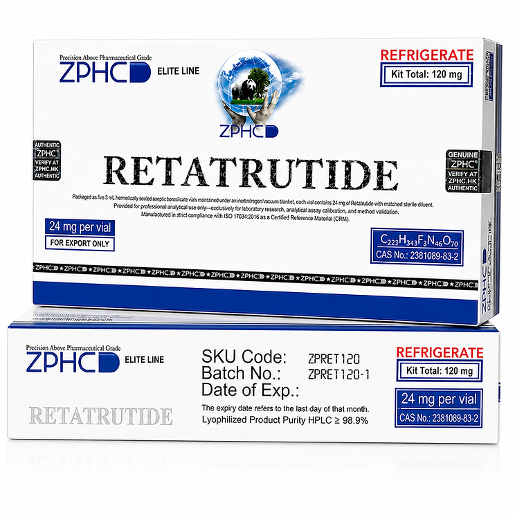 RETATRUTIDE 120 MG (5 FRASCO / 24 MG) - ZPHC 