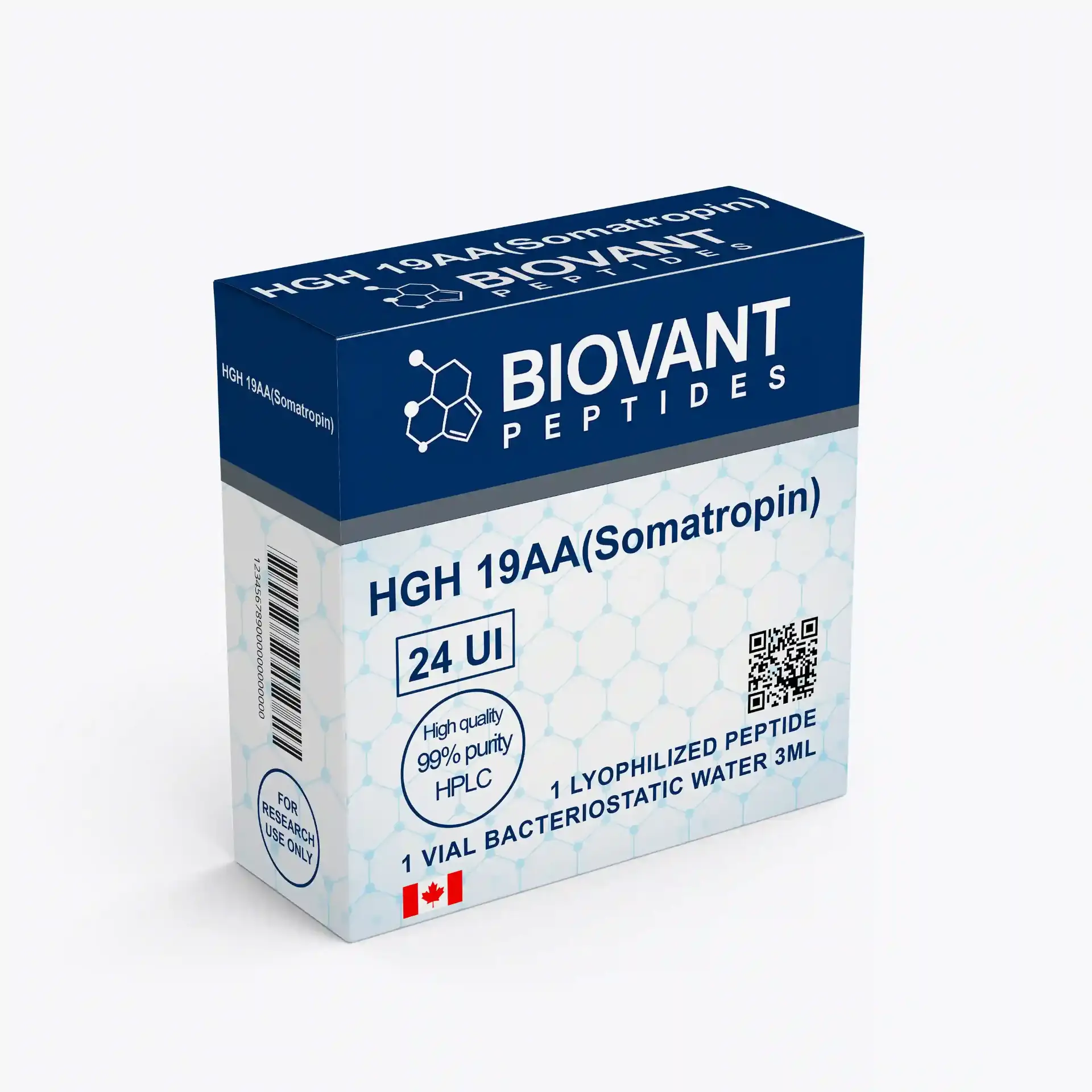 PEPTIDES BIOVANT / HGH 191AA (Somatropin) 24UI