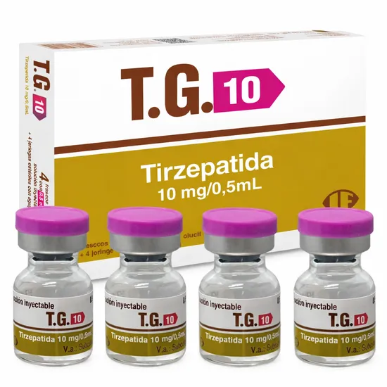 Tirzepatida T.G. 10mg/0.5mL - 4 vial