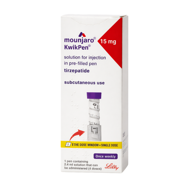 CANETA MOUNJARO KwikPen 15MG - LILLY